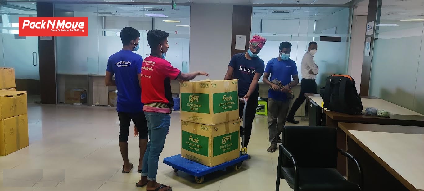 Office shifting service in Dhaka