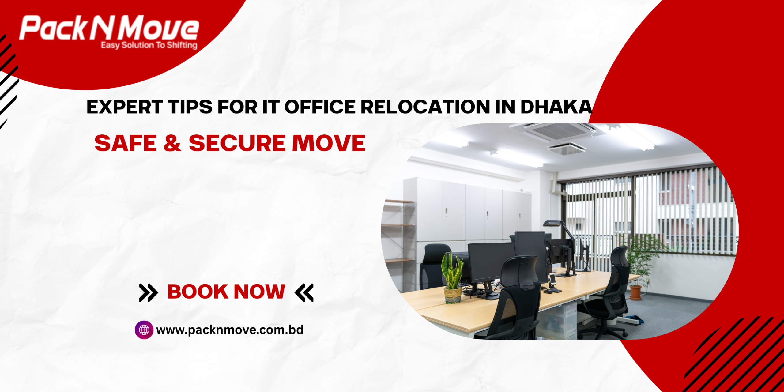 IT office relocation in Dhaka