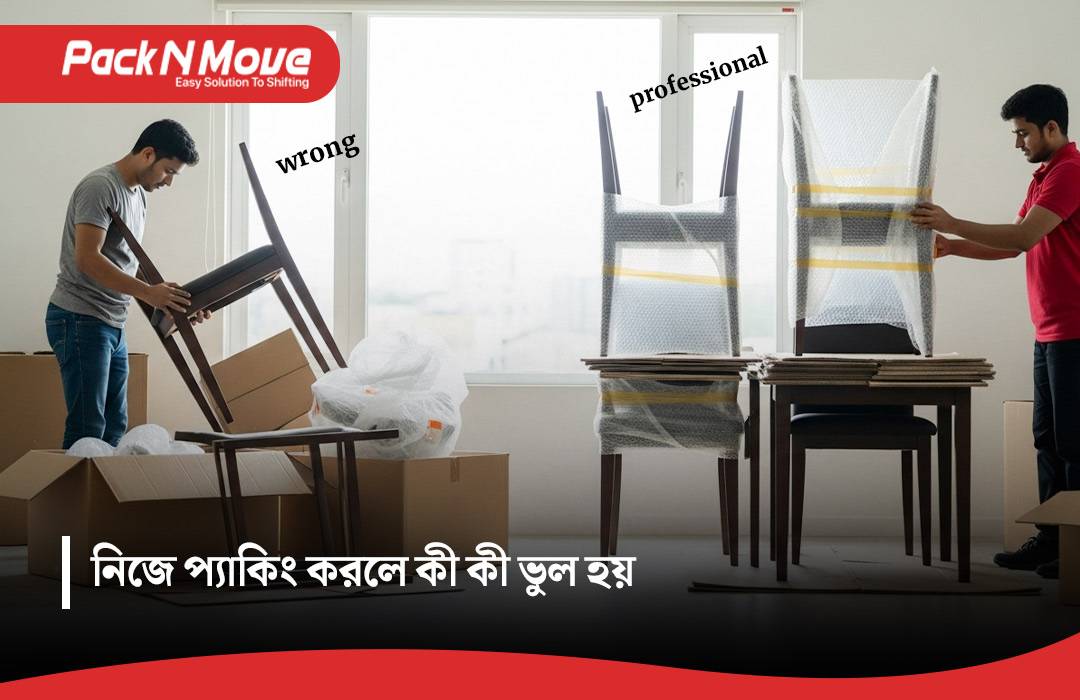নিজে প্যাকিং করলে কী কী ভুল হয়