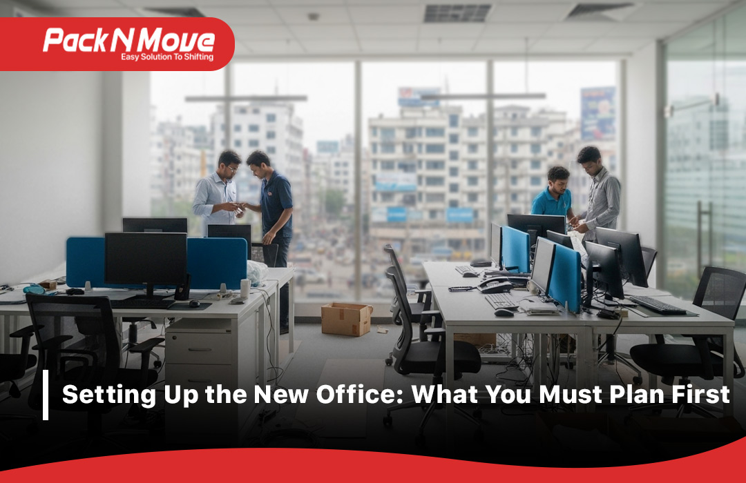 Setting Up the New Office